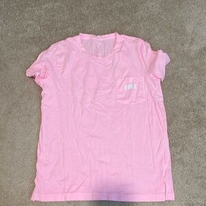 VS Pink Pocket Tee